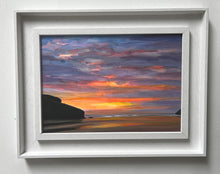 "Mawgan Porth Sunset " - Original Painting